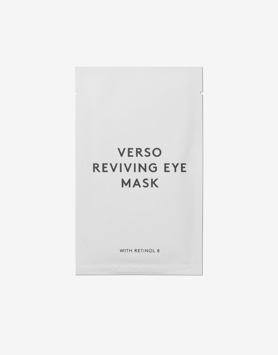 Verso Skincare N°8 Mask Reviving Eye Mask Routine Heroes