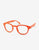 Blue Light Reading Glasses orange unisex