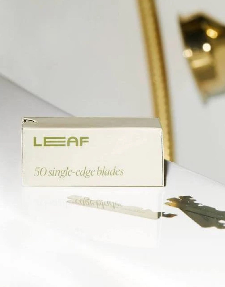 The Leaf Razor - 50 Blade Pack | Sustainable Shaving | Routine Heroes