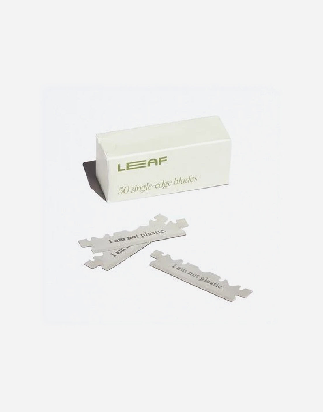 The Leaf Razor - 50 Blade Pack | Sustainable Shaving | Routine Heroes
